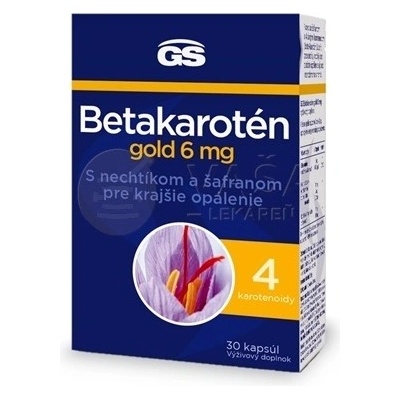 GS Betakaroten gold 6mg 30 kapsúl