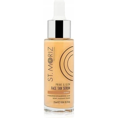 St.Moriz Face Tan Prime Glow Samoopalovací sérum na obličej Hyaluron 25ml