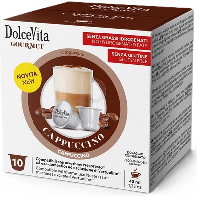 Dolce Vita Капсули Dolce Vita Cappuccino за Nespresso® 10 бр