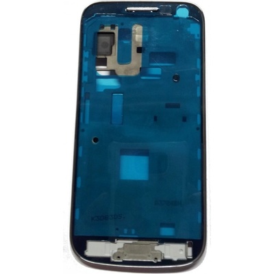 Samsung Galaxy S4 Mini přední rám stříbrný i9195