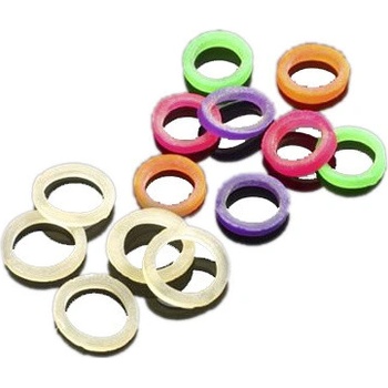 Mikado Silikonové Kroužky Elastic For Pellets Natural Extra Heavy 8mm 50ks