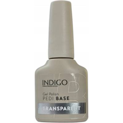 Hybridní lak INDIGO transparentní PEDICURE BASE 7ml báze