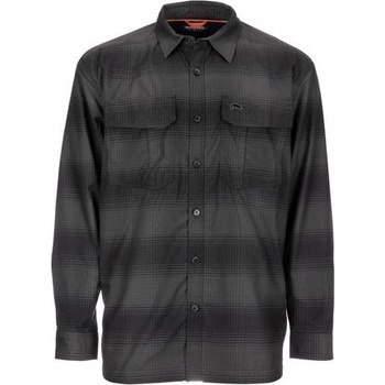 Simms Coldweather shirt Slate Black Plaid