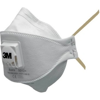 CXS Filtračná polomaska 3M 9312, skladacia, výdychový ventil