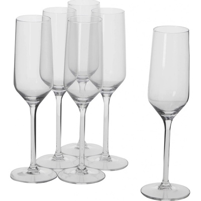 Alpina SKLENICE NA ŠAMPAŇSKÉ ALPINA 6 ks 220 ml