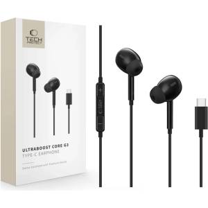 Tech-Protect Ultraboost Core G3 USB-C black Слушалки