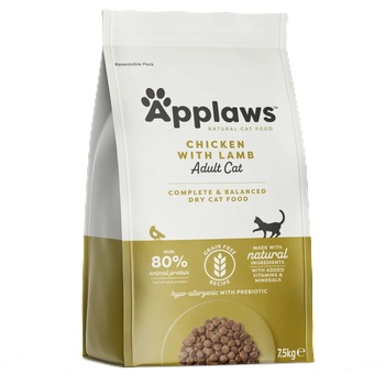 Applaws Chicken with Lamb - Премиум суха храна за котки с 80% месо