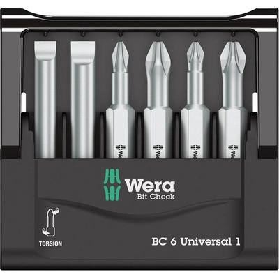 Wera Bit-Check 6 Universal 1 Mini-Check 50