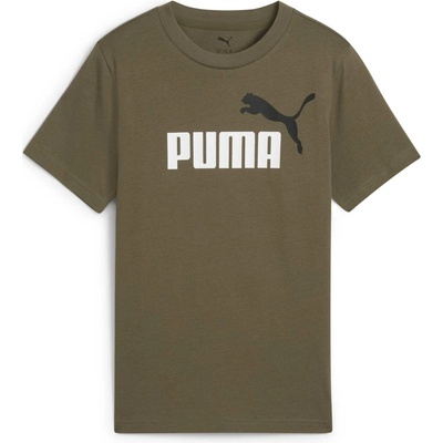 Puma Essentials 2 Color N0.1 Logo Tee B khaki