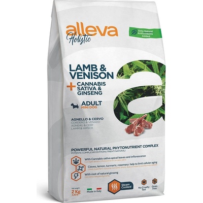 Alleva Holistic Adult Mini Lamb & Venison 2 kg