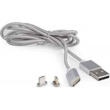 Gembird CC-USB2-AMLM3-1M propojovací, USB/Lighting, micro USB, 1m