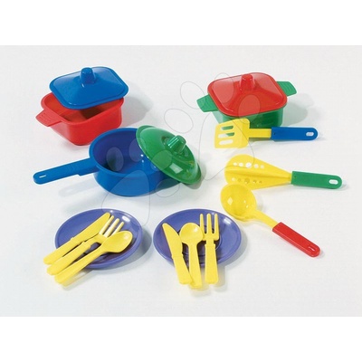 Dohány set hrncov 5004 modro-červeno-žltý