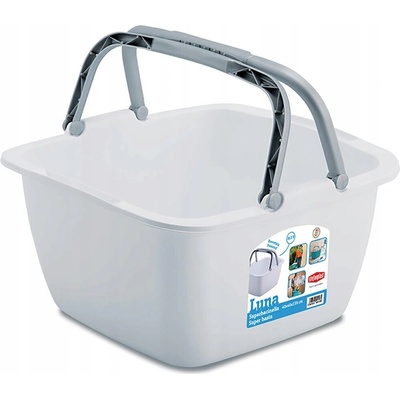 dřez čtverec LUNA 40cm (18,5l) s uchy PH BÍ,LIM,TYRK