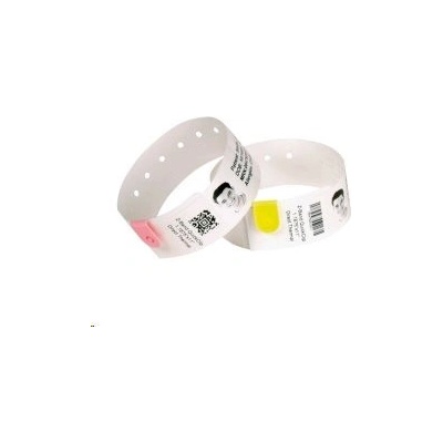 Zebra Z-Band Splash vodeodolné náramkové pásky, oranžovej, 25.4 x 254 mm 4x350ks