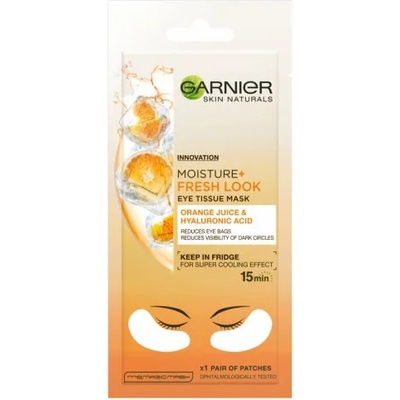 Garnier Fresh Look Хидратираща памучна маска за околоочен контур срещу тъмни кръгове 6гр