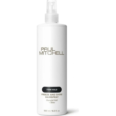 Lak na vlasy bez aerosolu se silnou fixací Paul Mitchell Firm Hold Freeze and Shine Hairspray - 500 ml – Hledejceny.cz
