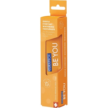 CURAPROX Паста за зъби Curaprox Be You Pure Happiness, Праскова и кайсия, Веган продукт, 60 мл (7612412429503) (7612412429503)