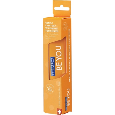 CURAPROX Паста за зъби Curaprox Be You Pure Happiness, Праскова и кайсия, Веган продукт, 60 мл (7612412429503)
