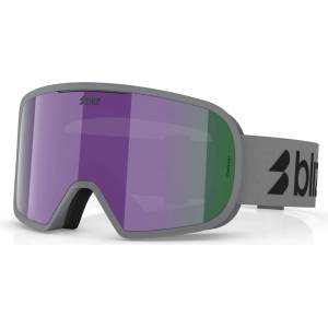 Bliz Ски маска Bliz G002 S3 Ski goggles - Matte Grey / Brown with Purple Multi - размер One Size (417-6345-0711)