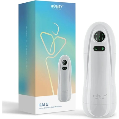 Мастурбатор с вакуум, вибрации и нагряване - Kai 2 Masturbator (AC-32-927WH)