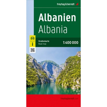 Albánie 1:400 000 / automapa