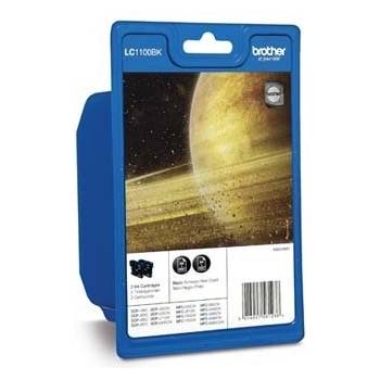 Brother LC-1100SET двойна опаковка черен (black) оригинална касета (LC1100BKBP2)