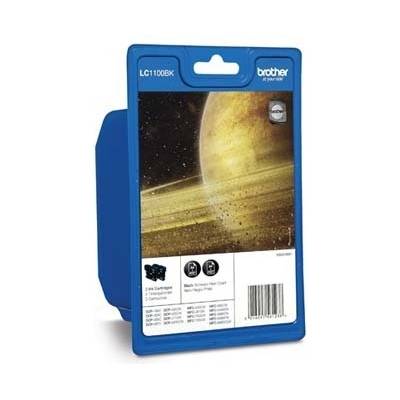 Brother LC-1100SET двойна опаковка черен (black) оригинална касета (LC1100BKBP2)