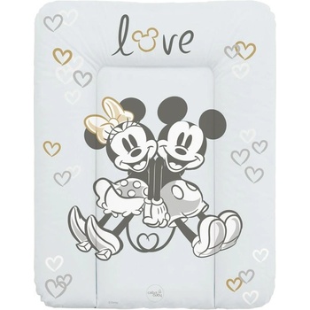 Ceba Baby Podložka měkká na komodu Disney Minnie & Mickey Grey 50 x 70