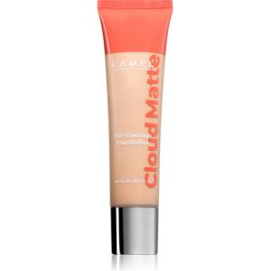 LAMEL Cloud Matte Full-Coverage Foundation изцяло покривен фон дьо тен за матиране цвят 04W Beige 30ml