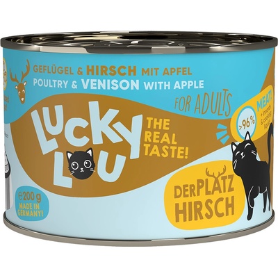 Lucky Lou Adult drůbeží a jelení 6 x 200 g