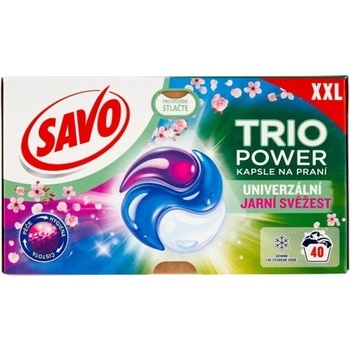 Savo Trio Power Univerzálne kapsule Jarná sviežosť 40 PD