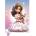 Junior Книга за спомени JUNIOR Princess с катинарче във формата на сърце DBL36-G24 (DBL36-G24)