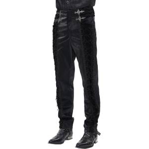 Devil fashion мъжки панталони DEVIL FASHION - Gothic - черни - PT29801