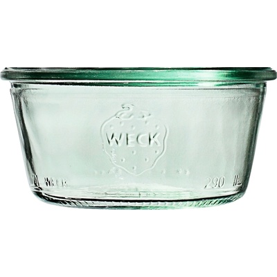 Weck Буркан Weck разширяване нагоре нисък 290 мл (740-100)