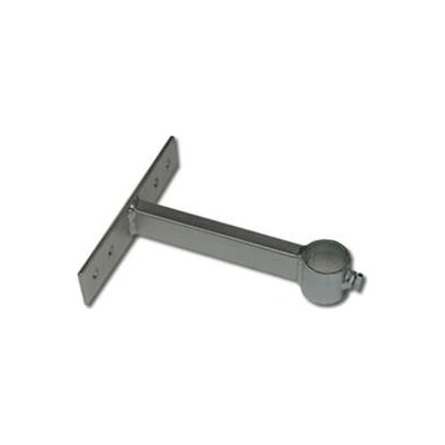 Držák stožáru 28mm, 20cm od zdi (delší pás), zinek Galva