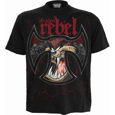 Tričko Taz Old School Rebel čierna