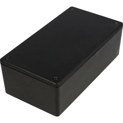 Hliníkové pouzdro 1455 Hammond Electronics 120 x 103 x 53 , černá