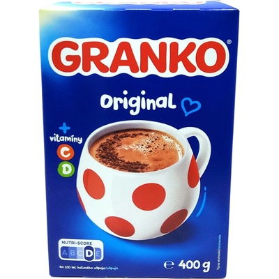 Granko Original instantný kakaový nápoj s vitamínmi C a D 400 g