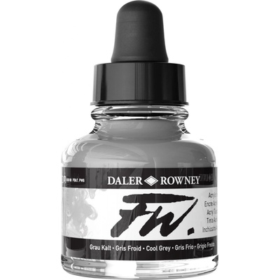 Daler Rowney FW Akrylový tuš Cool Grey 29,5 ml 1 ks
