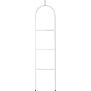 Brabantia Многофункционална закачалка за дрехи Brabantia Linn 1008928, 3 рафта, Овална част за закачане на сако, Устойчива на корозия, Бял (1008928)