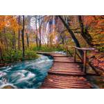 Enjoy - Puzzle Forest Stream in Plitvice, Croatia - 1 000 piese