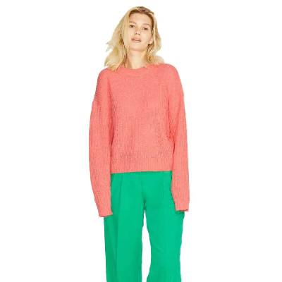 Блуза Jack & jones Ember Fluffy JJXX sweater - Pink (Tea Rose)