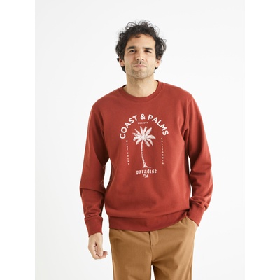 Celio Begrif Sweatshirt Celio | Cherven | МЪЖЕ | S
