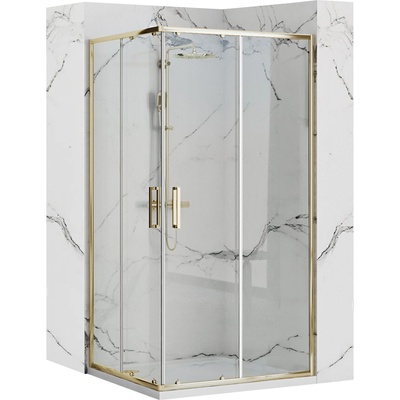 Rea Душ кабина Rea Punto 80x100 Gold (KPL-K2442)