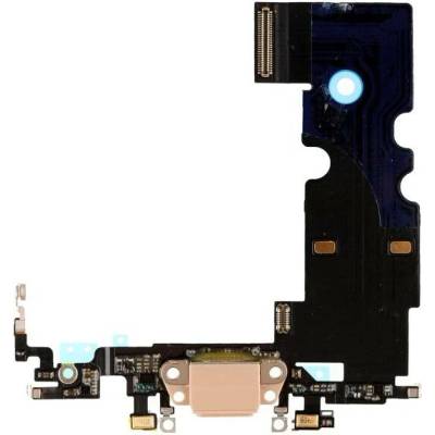 AppleKing nabíjecí a audio flex konektor pro iPhone 8 - zlatý