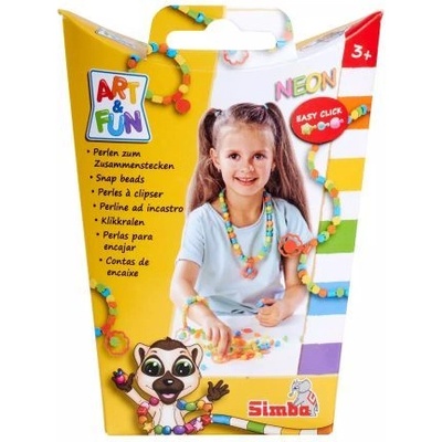 Simba Toys Art&Fun: Комплект неонова снарица - 250 мъниста (106374640)