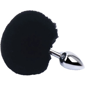 Kiotos Bunny Tail Black