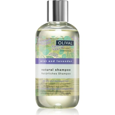 Olival Natural Mint and Lavender натурален шампоан за суха и увредена коса 250ml