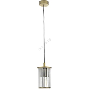 Argon 8755 - Екстериорен пендел NORFOLK 1xE27/15W/230V IP44 златист (AR8755)