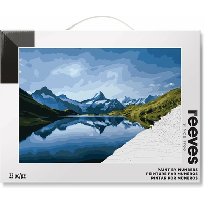 Reeves Reeves Malování podle čísel Hory 30 x 40 cm